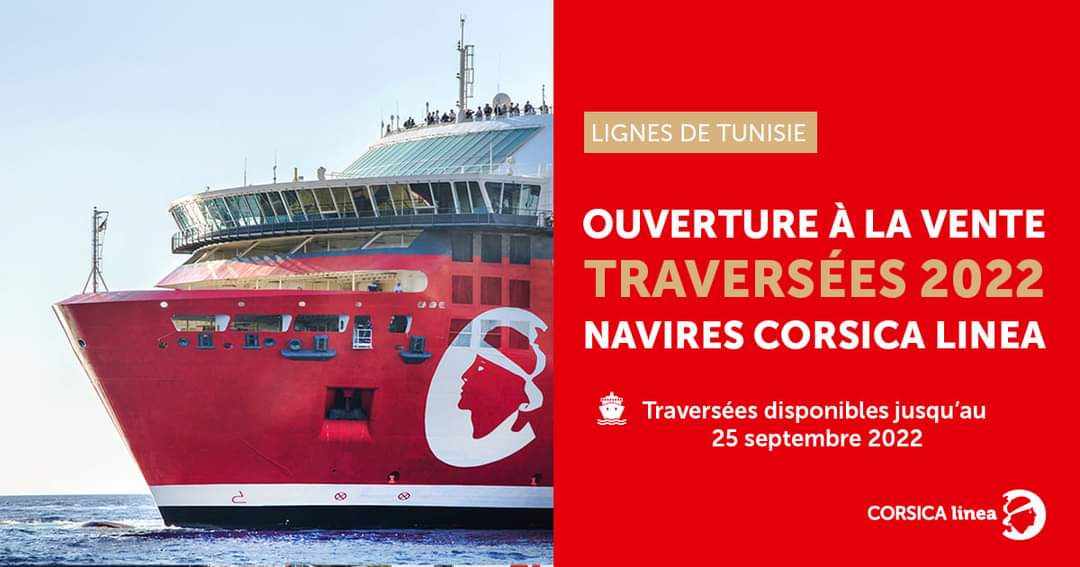 Corsica Linea ferry tunisie